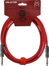 Valeton VGC-3R 3m Premium Instrument Cable Straight-Straight for Electric Acoustic Guitar bass Other