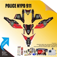 YAMAHA XRIDE 38 STRIPING DECAL STICKER