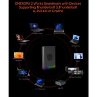 ONEXGPU 2 RX 7800M (rtx4080)12GBVRAM EGPU Macbook / ROG ALLY X / MSI CLAW / LEGION GO / Surface Pro 