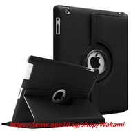 Case for Apple iPad 2 3 4,360 Rotation Flip PU Leather Case Stand Smart Case Cover for iPad 2 iPad 3