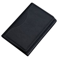 卡特拉磁吸折疊錢包，3折設計，6卡位，適用於iPhone 15/14/13/12 Pro MAX 魔術安全皮革卡包，手機錢包，相容MagSafe保護殼 (黑色)