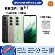 Redmi 15 5G [16GB(8+8)RAM + 256GB ROM] Snapdragon 6s Gen 3 | 144Hz Refresh Rate | NFC
