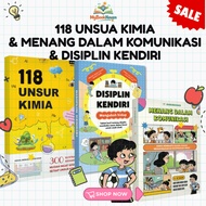 [HOT DEAL] 118 Unsur Kimia + Menang Dalam Komunikasi + Disiplin Kendiri | Buku Kanak-Kanak