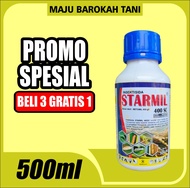 Insektisida STARMIL 400SC Metomil Cair Racun Ulat Grayak kaper kutu dan telur ulat lannate 500ml