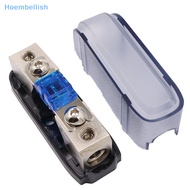 Hoe> Car Audio Fuse Power Fuse Holder 30-150A Stereo Audio Single Way AGU Fuse Holder well