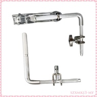 [SzxmkjacMY] Bass Drum Cowbell Holder Clamp Durable Jazz Drum Kit Handbell Cowbell Clamp