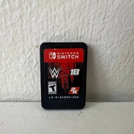 WWE 18 USED NINTENDO SWITCH GAMES