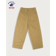 Beverly Hills Polo Club Women’s High-Rise Fit & Barrel Leg Twill Pants in Khaki & Fatigue LV2043
