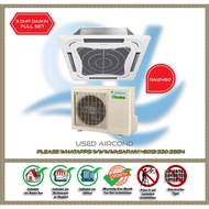 Daikin 3.0HP Used Cassette Type Eco King / Non-inverter type / Price Not Included Installation
