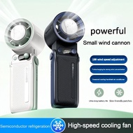 Turbo Cooling Handheld Fan, 6000mAh Rechargeable, 199 Speed Settings, Portable Foldable Fan A23  Tur