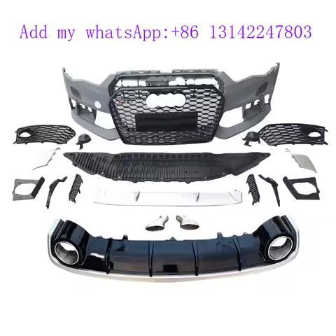 BBmart Other Auto Parts Body Kit Frpnt Bumper For All Series Model Q5 A4 B7 A6 C6 A7 A3 8P A8 Q3