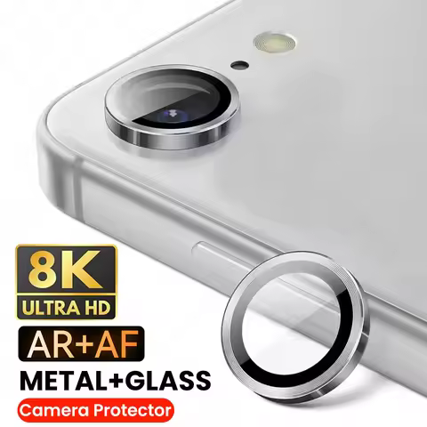 i17e Alloy Aluminum Ring Camera Glass for Apple iPhone 17e iPhone17e 17 e e17 2026 A3634,A3575 6.1" 