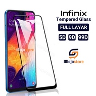 LAYAR Tempered Glass Full Screen 5D Infinix X612 X627 X650 X650i X653 X653i X655 X656 X657 X680 X682