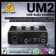 Behringer U-Phoria UM2 USB Audio Interface (UM2)