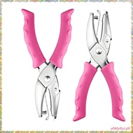 [L U T I] 2PCS Single Hole Punch, 1/4" and 1/8" Hole Puncher, Handheld Circle Small Hole Paper Punch