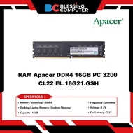 RAM Apacer DDR4 16GB PC 3200 CL22 EL.16G21.GSH