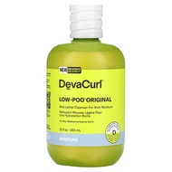 DevaCurl, Low-Poo Original, Mild Lather Cleanser For Rich Moisture, For Dry, Medium to Coarse Curls,