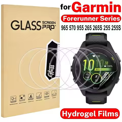1-5PCS Hydrogel Protective Film for Garmin Forerunner 965 570 955 265 265S 255 255S HD Screen Protec