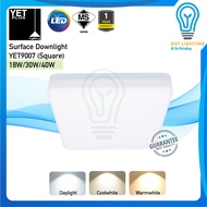 YETPLUS 9007 SQUARE 18W 30W 40W LED Surface Downlight [SIRIM APPROVED]