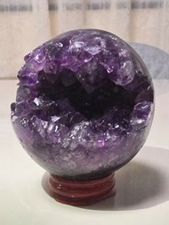 紫水晶開口笑（連木座）