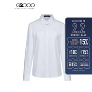 G2000 เสื้อเชิ้ตแบบทางการสำหรับผู้หญิง ทรง Slim Fit รุ่น 4622210300 WHITE