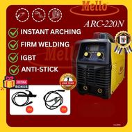 MELLO ARC220N (IGBT) 1 PHASE INVERTER WELDING MACHINE C/W ACCS