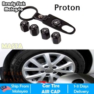 4Pcs/Set Styling Proton Car Wheel Tire Tyre Valve Stem Air Caps Car Cover - Saga Persona Preve Iriz X50 X70 Wira Exora