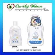 BZU BZU MANDIAN BAYI DARI KEPALA HINGGA KAKI / BZU BZU HEAD TO TOE BABY WASH 200ML / 600ML