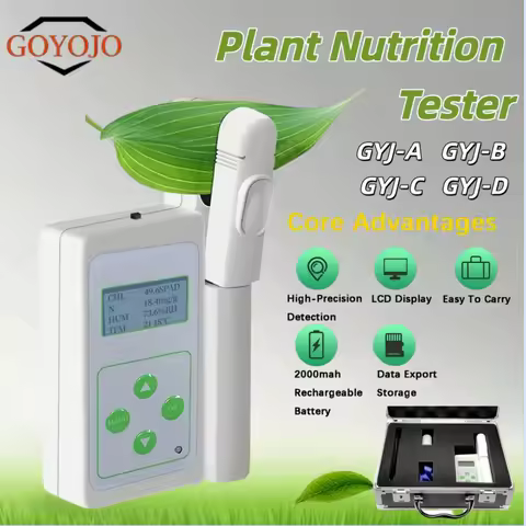 GOYOJO Plant Nutrition Analyzer Plant Nutrition Tester History Detection Query for Agriculture Scien