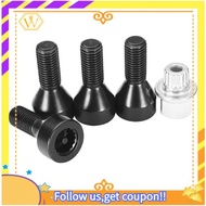 【W】High-Security Wheel Lock Bolt Kit M12X1.5 for     Z3 M6 M5 M3 328i 330i,  Models