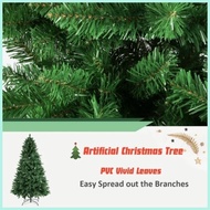 Artifical Christmas Tree with Metal Stand 5/6/7/8/9/10 Ft Multi-style X-Mas Tree Decoration New Yea