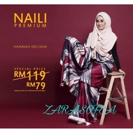 Kain pasang dull silk hannah delisha - 4m