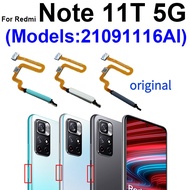 Fingerprint Sensor Flex Cable For Xiaomi Redmi Note 11T 5G 21091116AI Finger Print Power Button Home