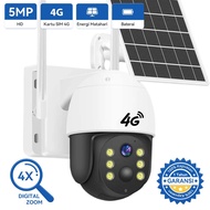 Sim Card 4G Solar Camera Outdoor Camera Waterproof 5MP PTZ Solar IP Camera PIR Human Detection CCTV Security Protection