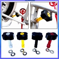 [Flameer2] Alloy Seat Tube Stop Head Folding Bike Parking Tray, Parking Disc for Accessories