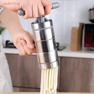 widefiling Stainless Steel Making Spaghetti Press Pasta Machine Manual Noodle Maker Fruits Juicer Wi