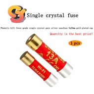 [Ready Stock Supply] Sound Rhyme hifi Fever Grade Single Crystal Sterling Silver Nano Fuse Fuse 5x20