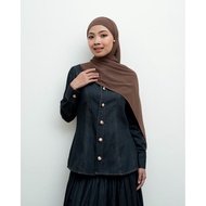 Evolvere - Trendy fitted Denim BlouseAlana (top only)