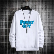 Crewneck Logo Guy Sweater Cotton Fleece