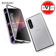 Hardcase Magnetic Sony Xperia 1 Mark III / IV / V Case Xperia 1iii 1iv 1v Bumper Glass