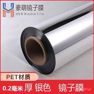 J-9/Soft Mirror Glass Stickers Non-Wall Self-Adhesive HD Mirror Sheets Cabinet Door Full-Length Mirr