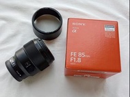 Sony FE 85mm F1.8  99% New