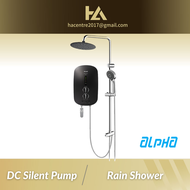 Alpha Special Edition DC Booster Pump Rain Shower Water Heater Smart 18i