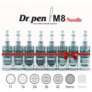 Dr Pen M8 Cartridges for M8  A6S Bayonet Micro Replacement Needles Derma  Pen  11 16 24 36 42 Nano