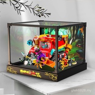 Acrylic Building Block Model Le 80055 Goku High Small Alloy Storage Box Car Mounted Frame Suitable E