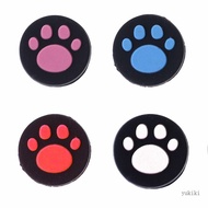 Kiki 2Pcs For PS Vita for Cat  Silicone Analog Thumbstick Cover for PSV2000 PSV100