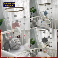 HIk Creative Baby Bed Bell Cartoon Wind Chimes Rattle Pendant Toys Gifts Kids Ro