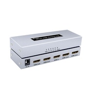 DTECH VD041A: 4Kx2K HDMI Splitter 1:4 Junction Box With 1 Output To 4 Screen.