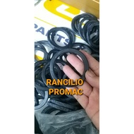 Rubber gasket for RANCILIO, PROMAC coffee makers - Non-rubber gasket 73.5 x 57.5x 8mm. no grooves
