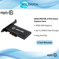 Corsair Elgato Game Capture 4K60 Pro MK.2 PCIe Game Capture Card 4K60 HDR10 Video Game Capture Card 